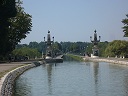 Vue d'ensemble du pont-canal.