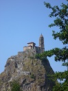LE-PUY-EN-VELAY : La chapelle saint Michel d`Aiguilhe